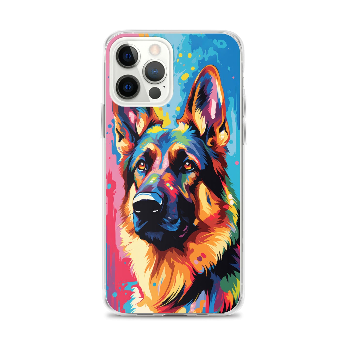 iPhone Case Painted German Shepherd