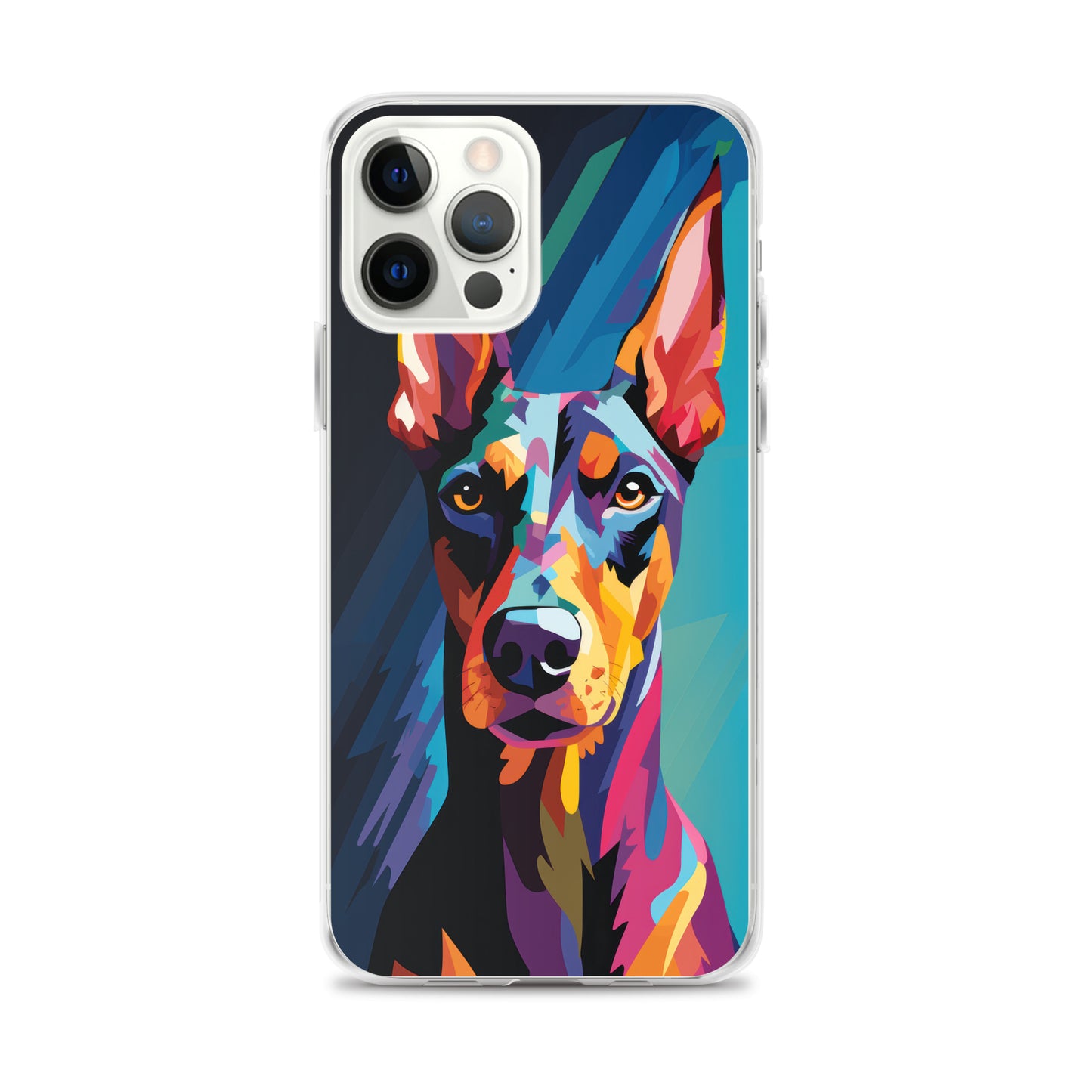 iPhone Case Painted Doberman Pinscher