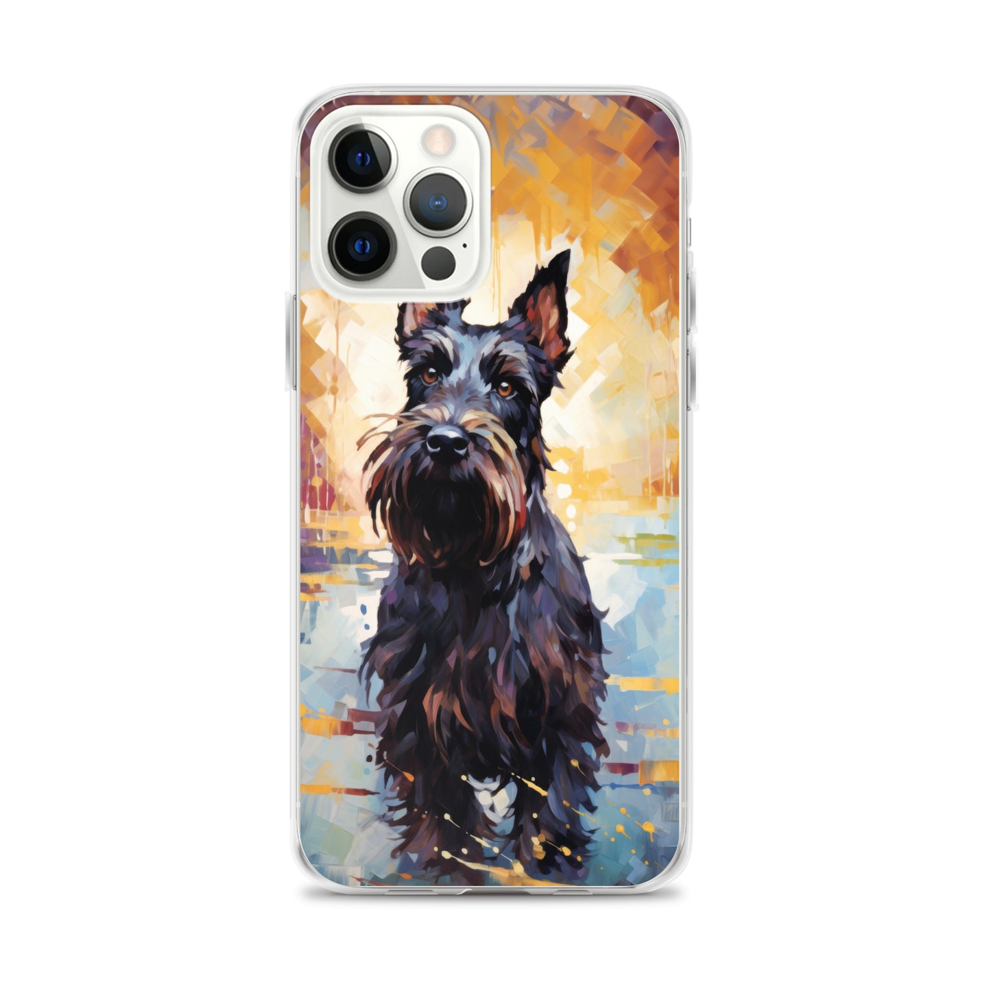 iPhone Case Painted Scottish Terrier