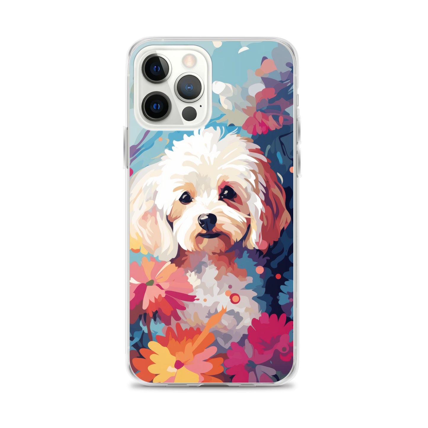 iPhone Case Painted Bichon Frise