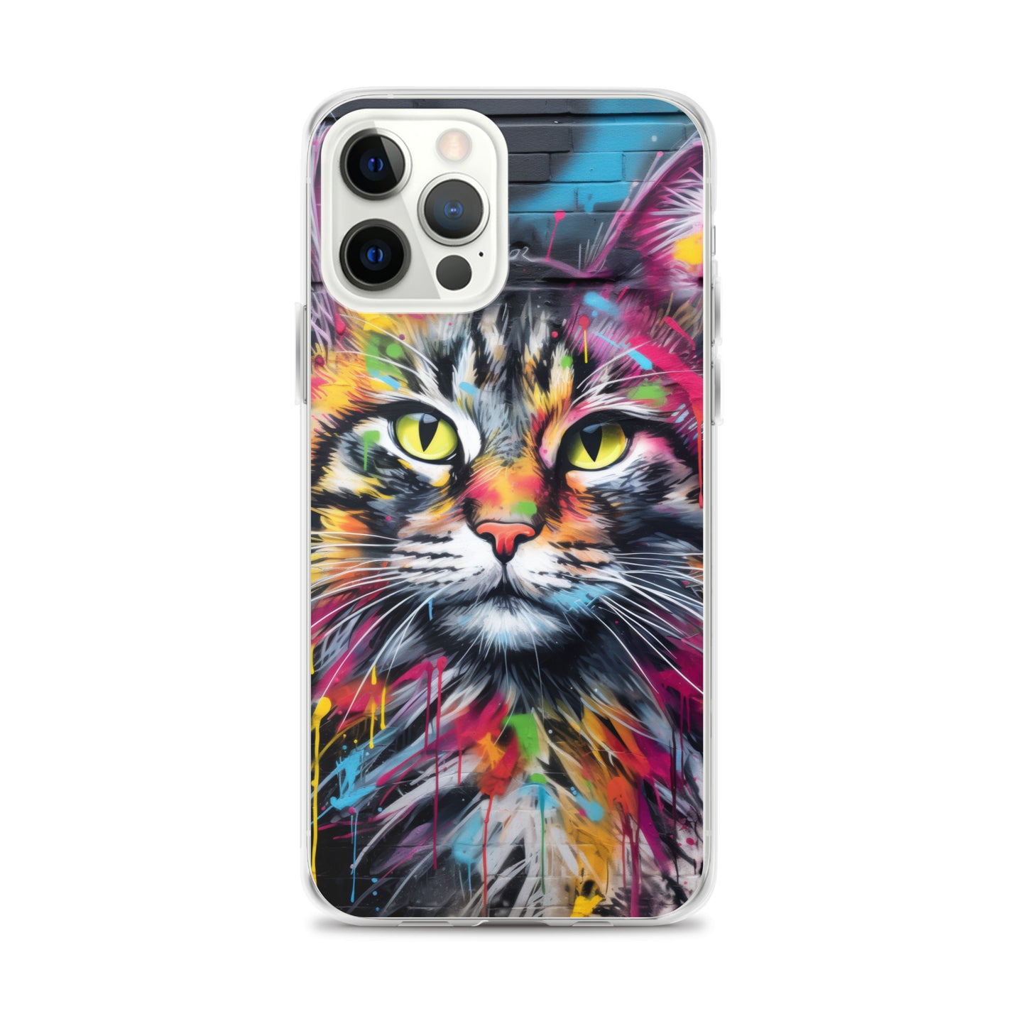 Graffiti Cat iPhone Case