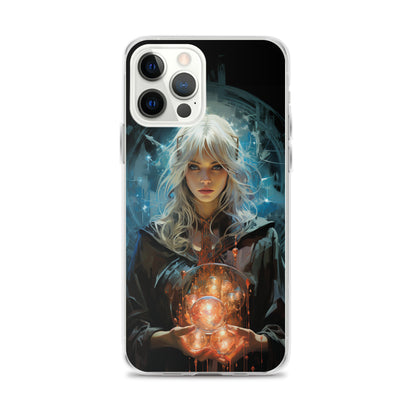 Dungeons and Dragons Female Elf Sorcerer iPhone Case