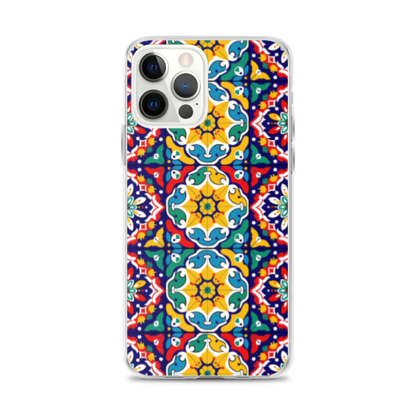 iPhone Case Talavera Tiles Red and Yellow