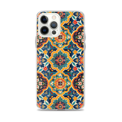 iPhone Case Colorful Armenian Ceramic Tiles