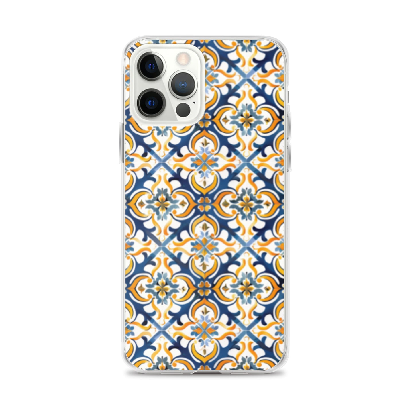iPhone Case Colorful Spanish Tile Pattern