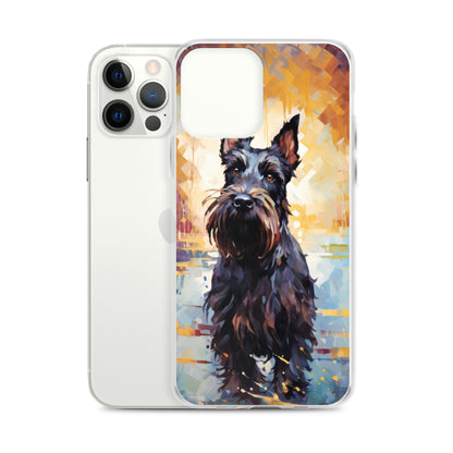 iPhone Case Painted Scottish Terrier
