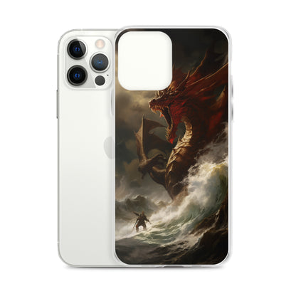 Dragon Battle iPhone Case