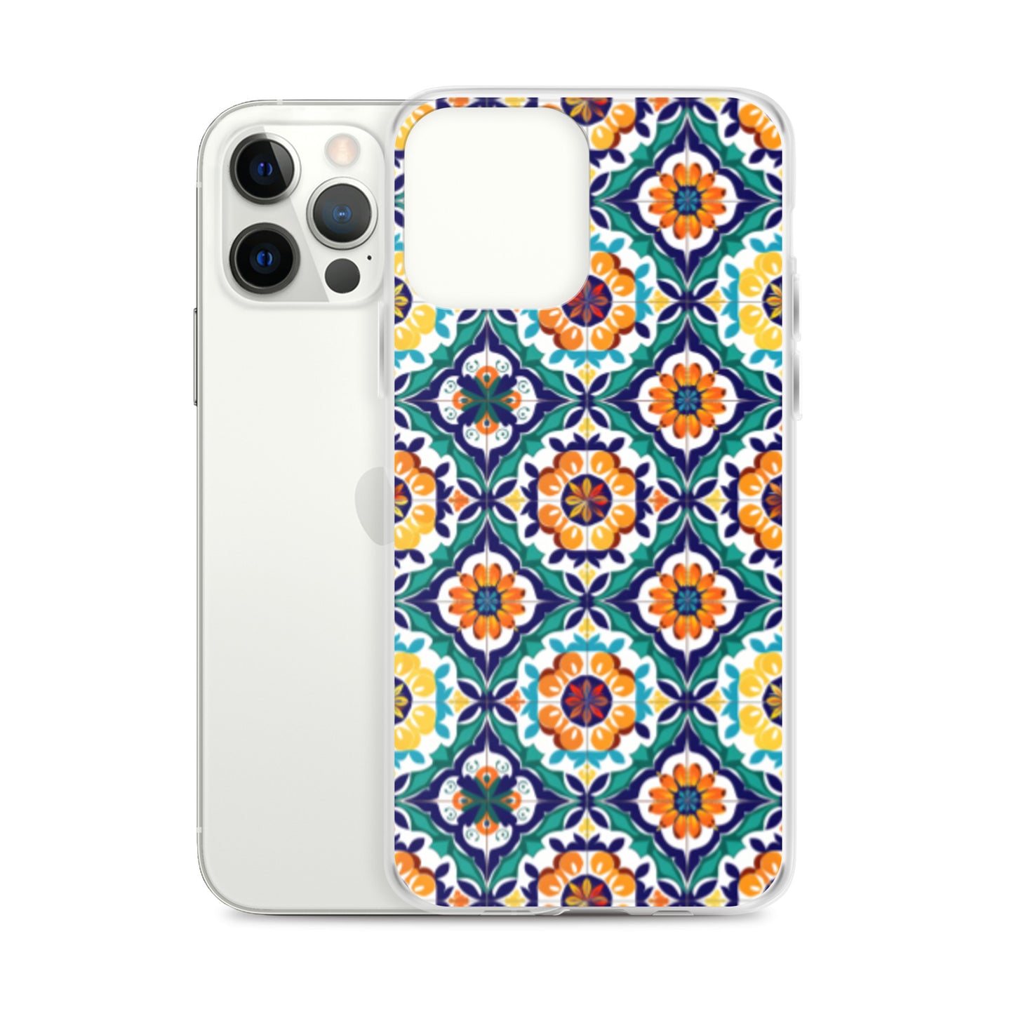 iPhone Case Talavera Tiles Green and Blue