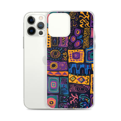iPhone Case Colorful Yemanja Pattern