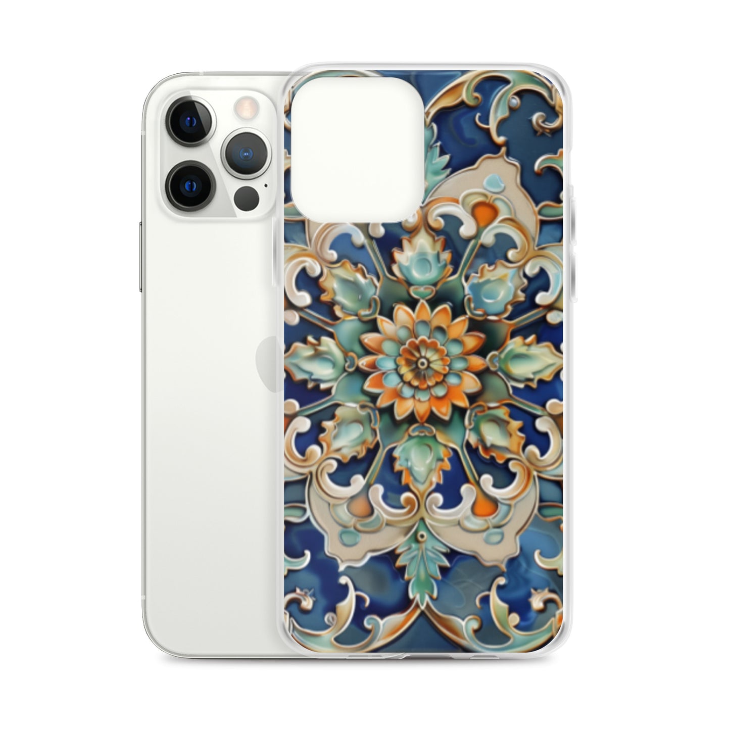 iPhone Case Malaysian Ceramic Tile Pattern