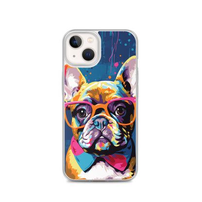 iPhone Case Painted Stylish French Bulldog