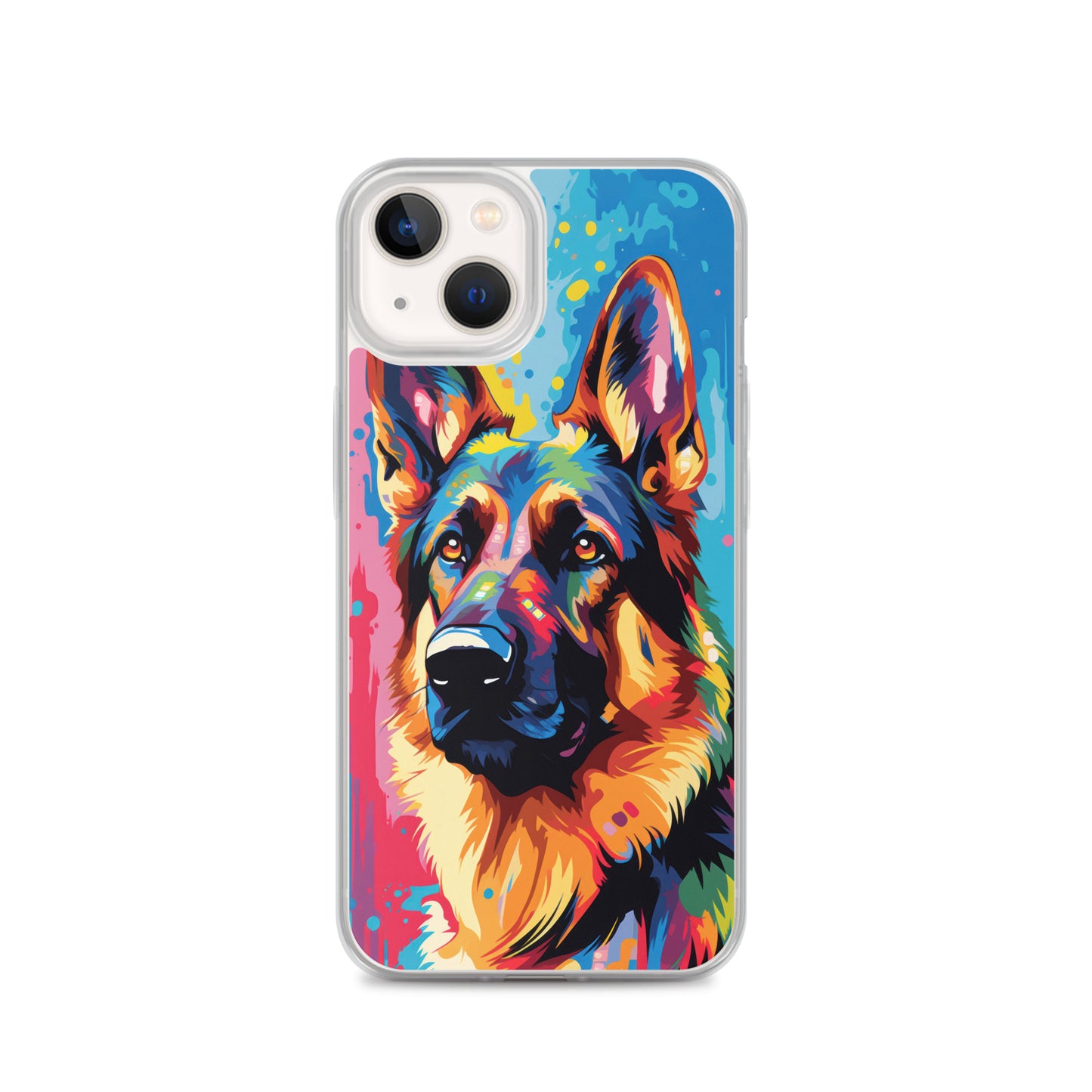 iPhone Case Painted German Shepherd