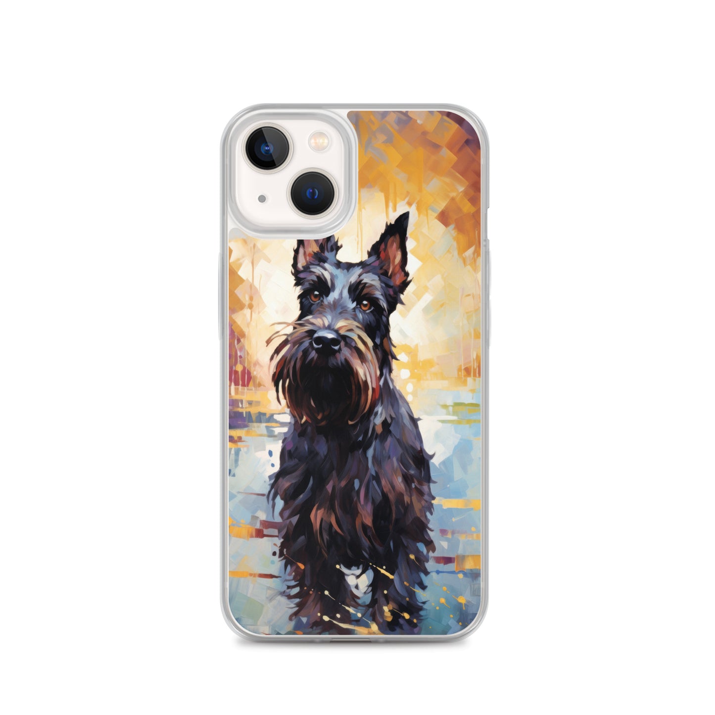 iPhone Case Painted Scottish Terrier