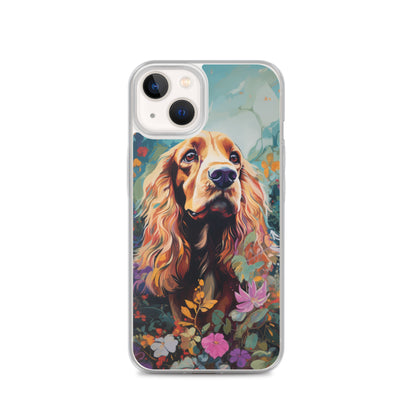 iPhone Case Painted Cocker Spaniel