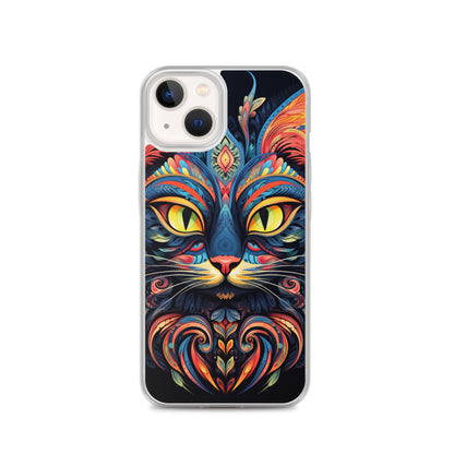 Mystical Kitty Cat iPhone Case