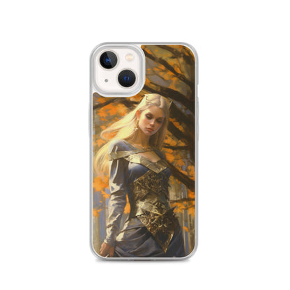 Dungeons and Dragons Female Elf iPhone Case
