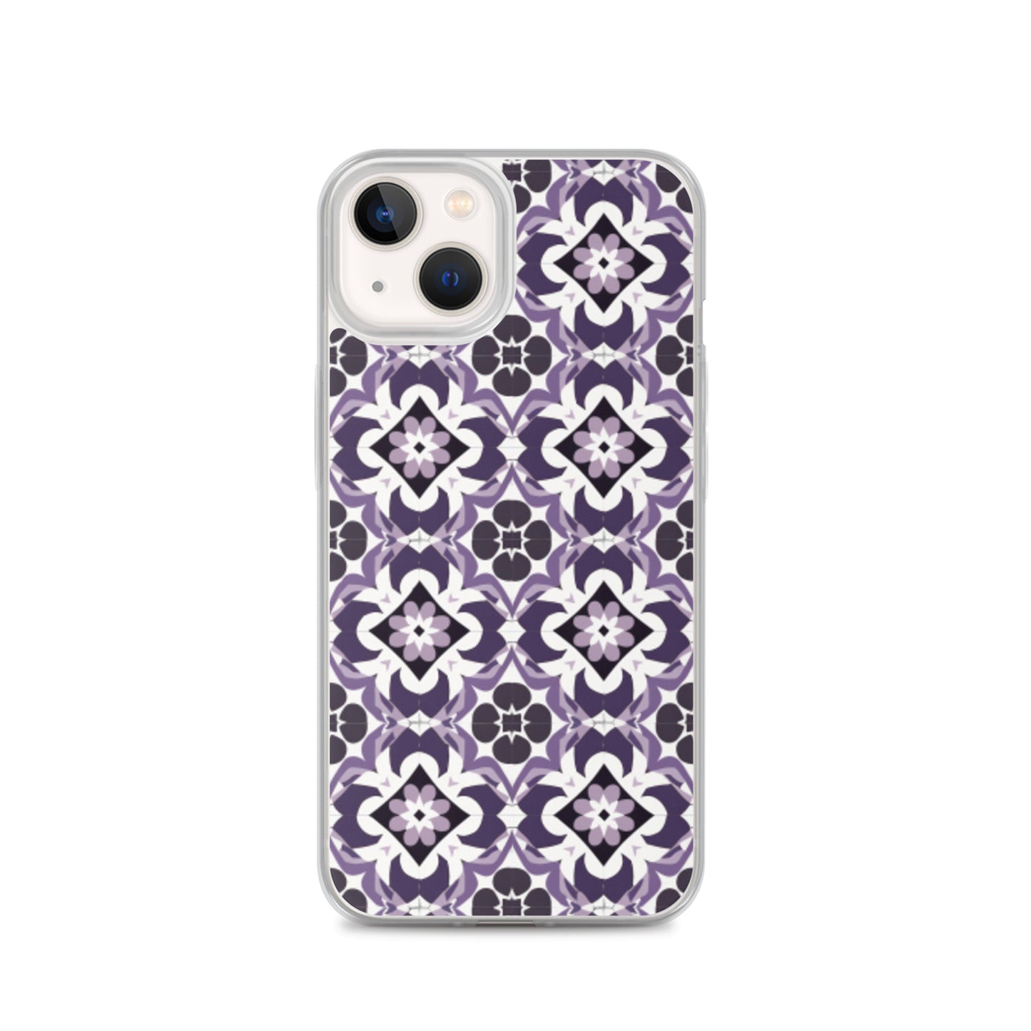 iPhone Case Purple Moroccan Style Tile