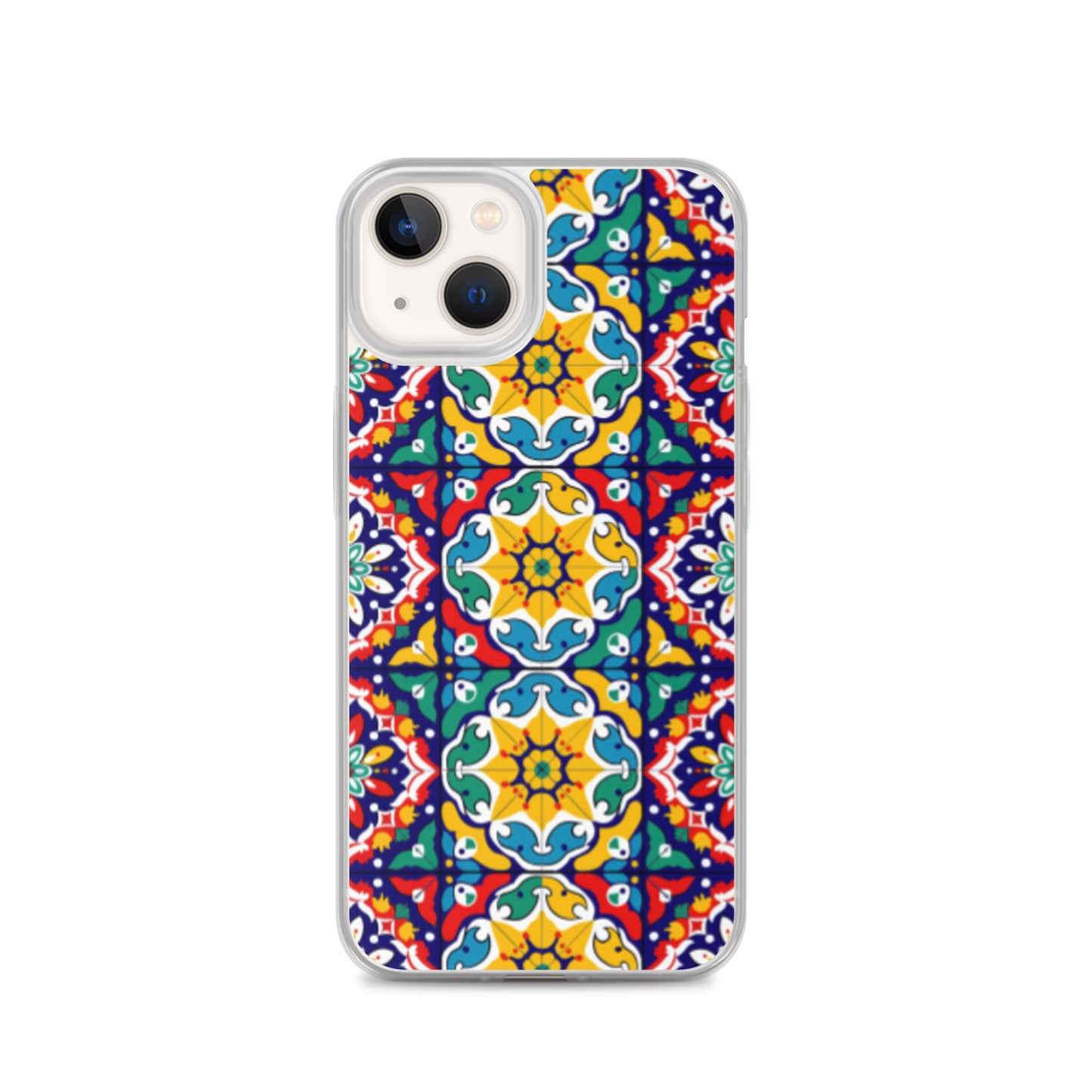 iPhone Case Talavera Tiles Red and Yellow