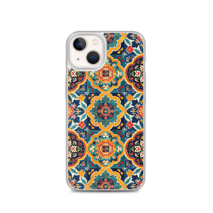iPhone Case Colorful Armenian Ceramic Tiles