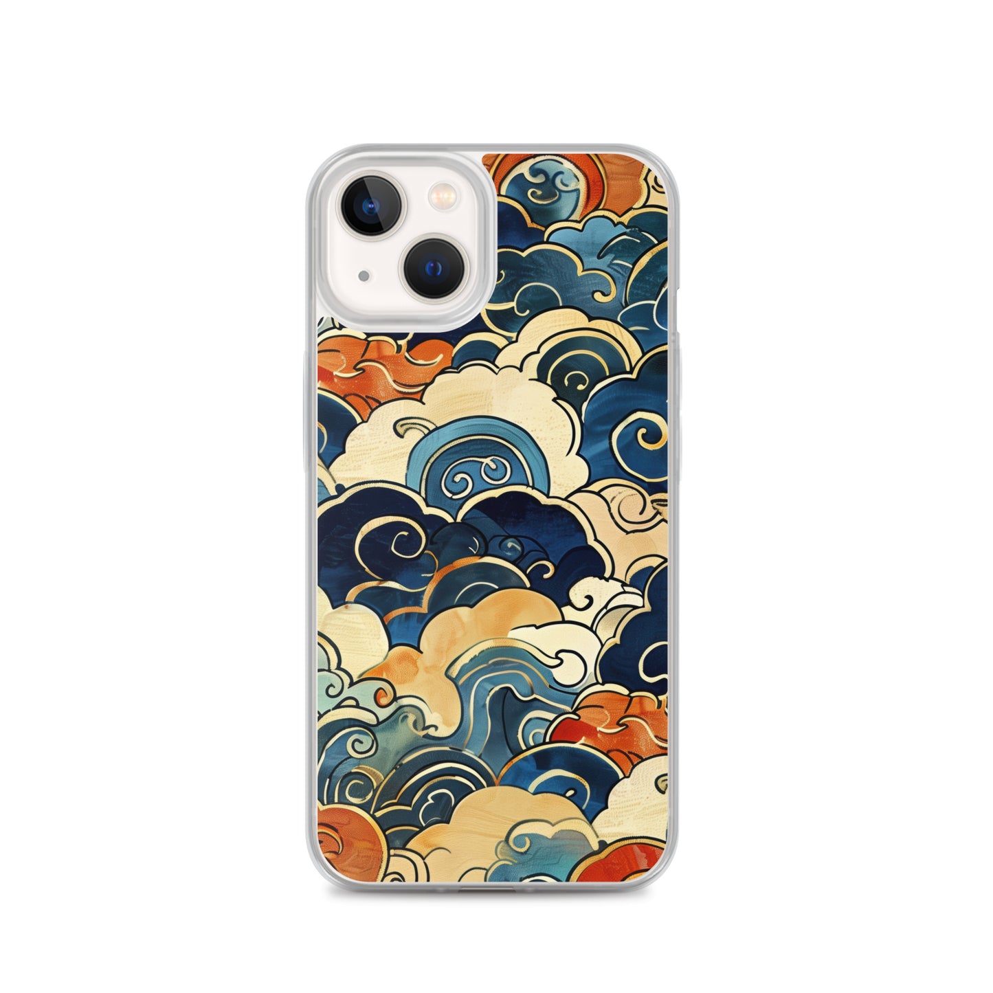 iPhone Case Stylized Clouds