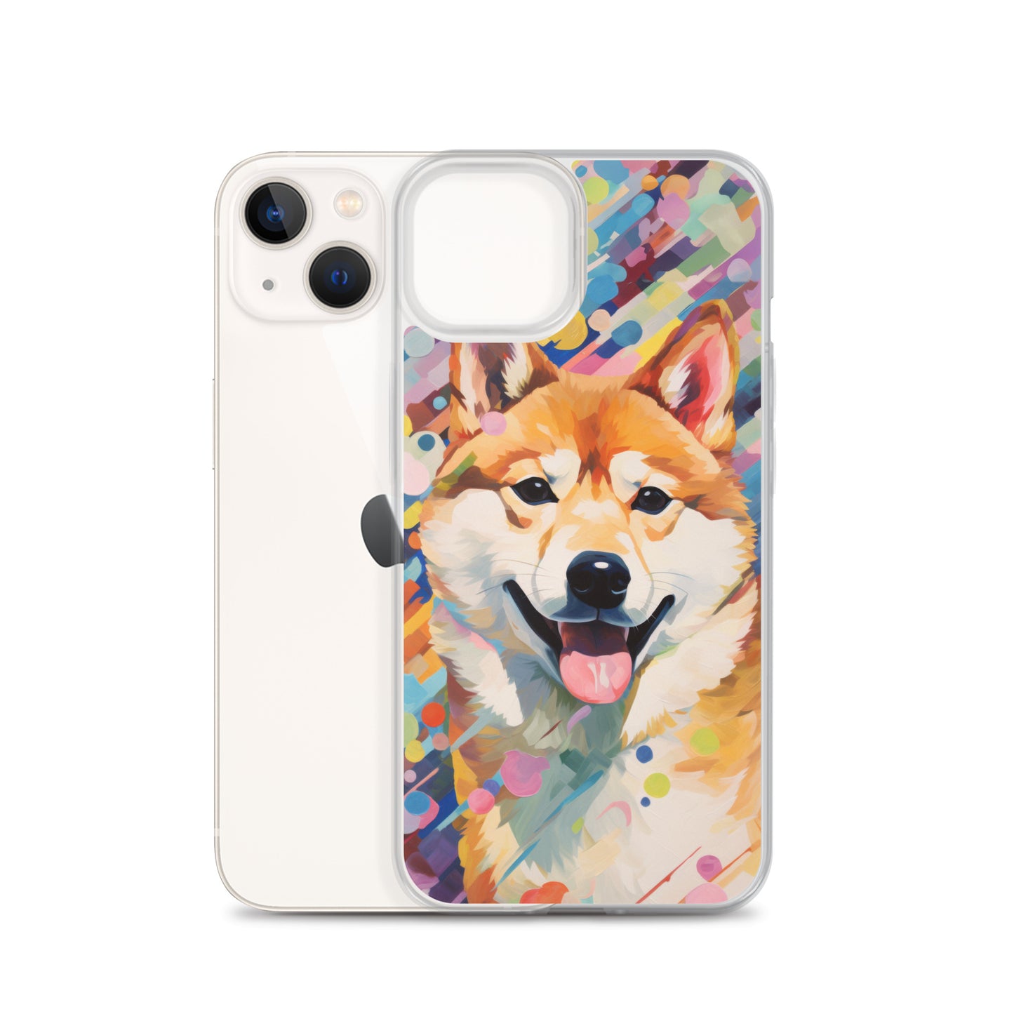 iPhone Case Painted Shiba Inu