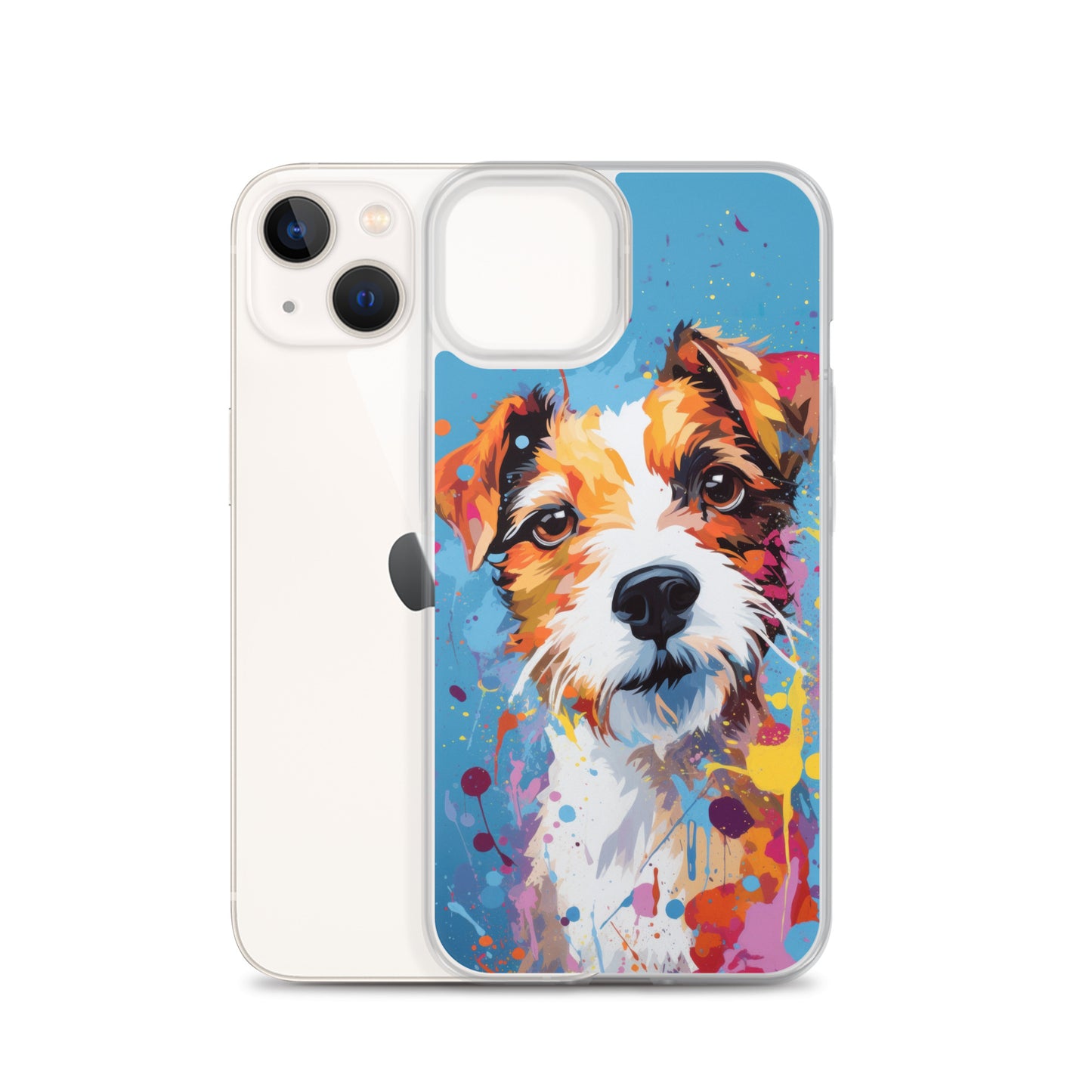 iPhone Case Painted Jack Russell Terrier
