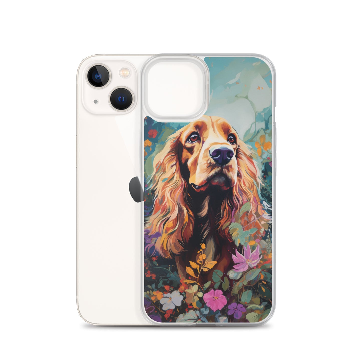 iPhone Case Painted Cocker Spaniel