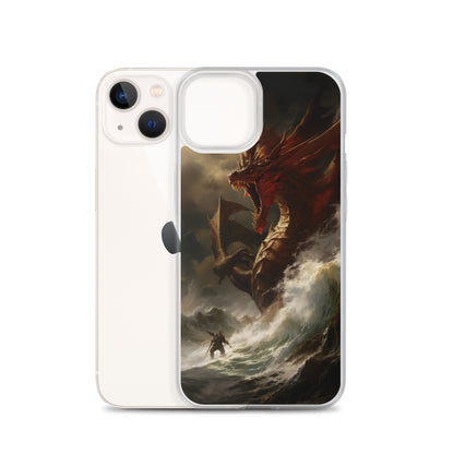Dragon Battle iPhone Case