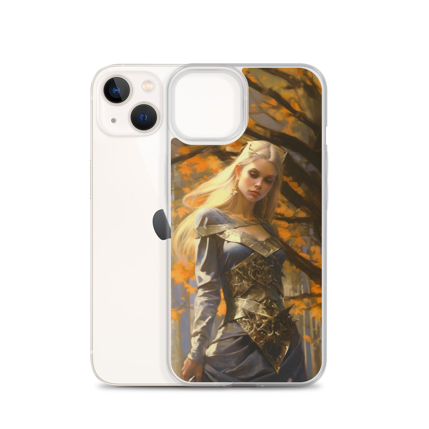 Dungeons and Dragons Female Elf iPhone Case