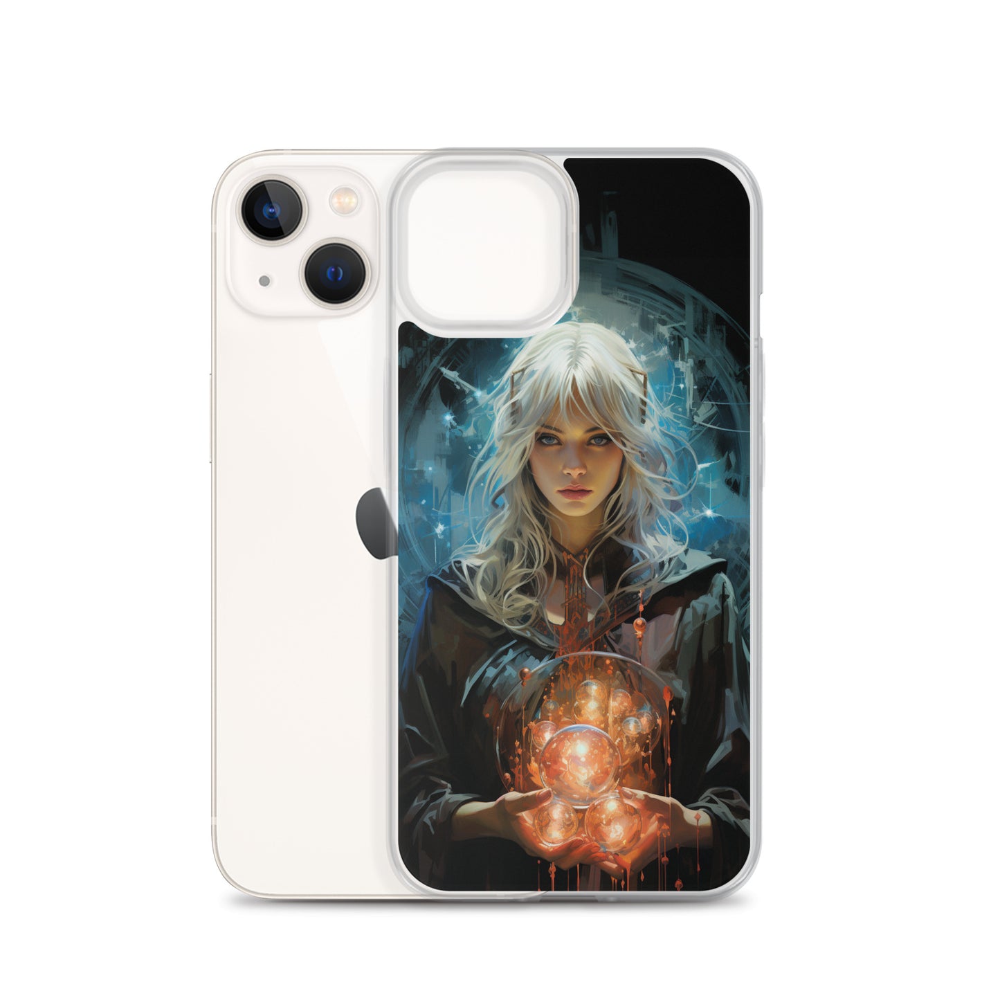 Dungeons and Dragons Female Elf Sorcerer iPhone Case