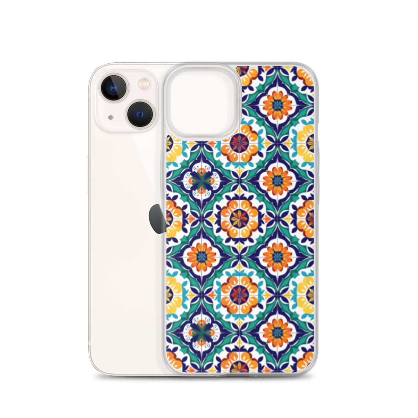 iPhone Case Talavera Tiles Green and Blue