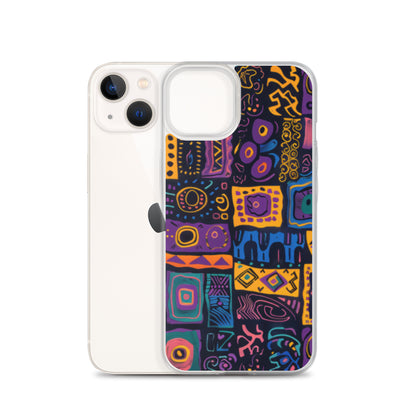 iPhone Case Colorful Yemanja Pattern
