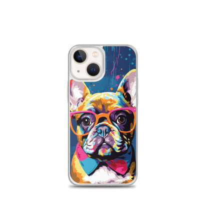 iPhone Case Painted Stylish French Bulldog