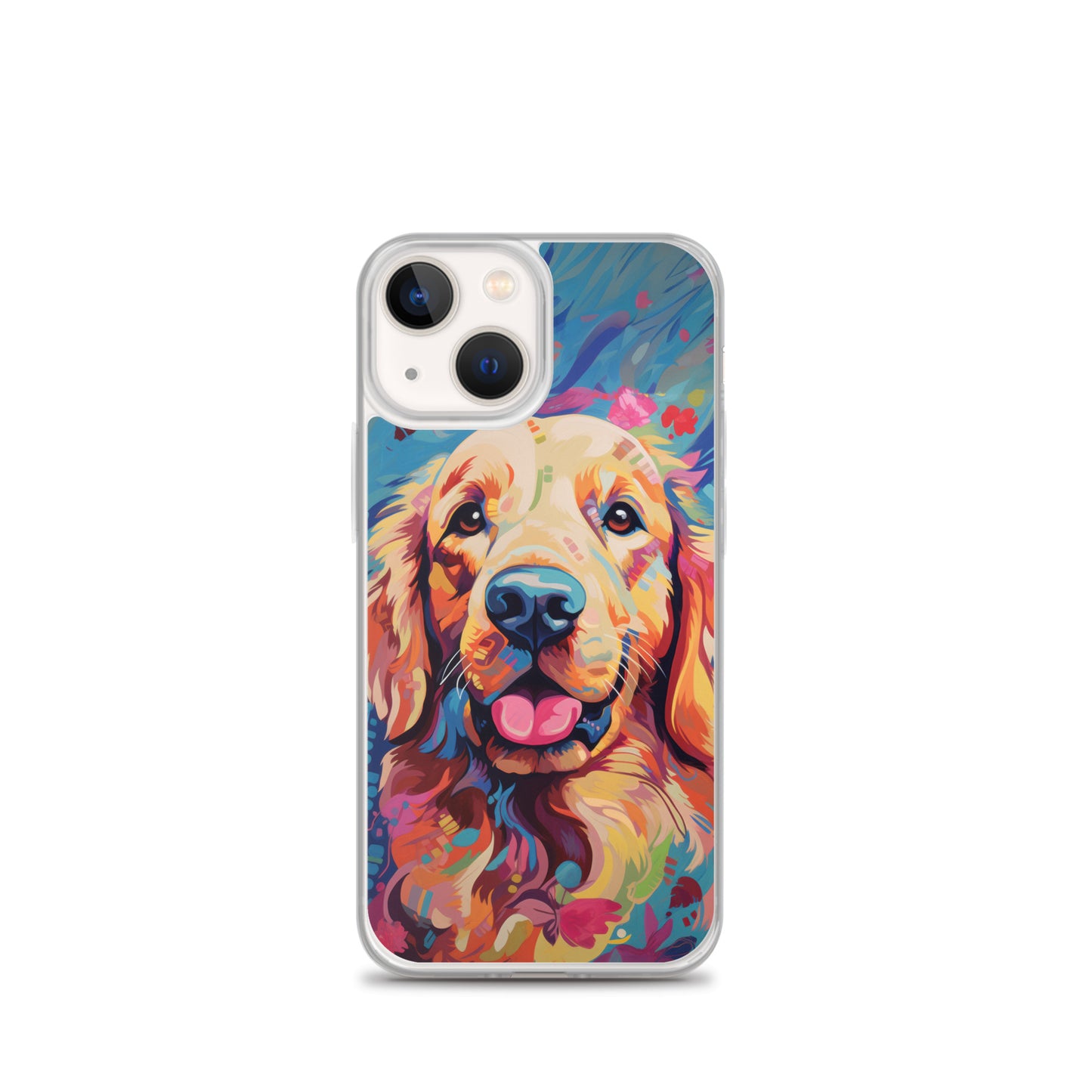 iPhone Case Painted Golden Retriever