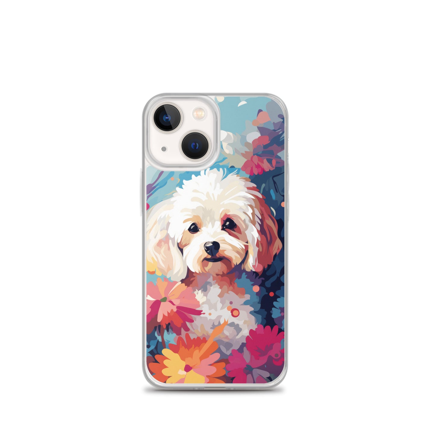 iPhone Case Painted Bichon Frise