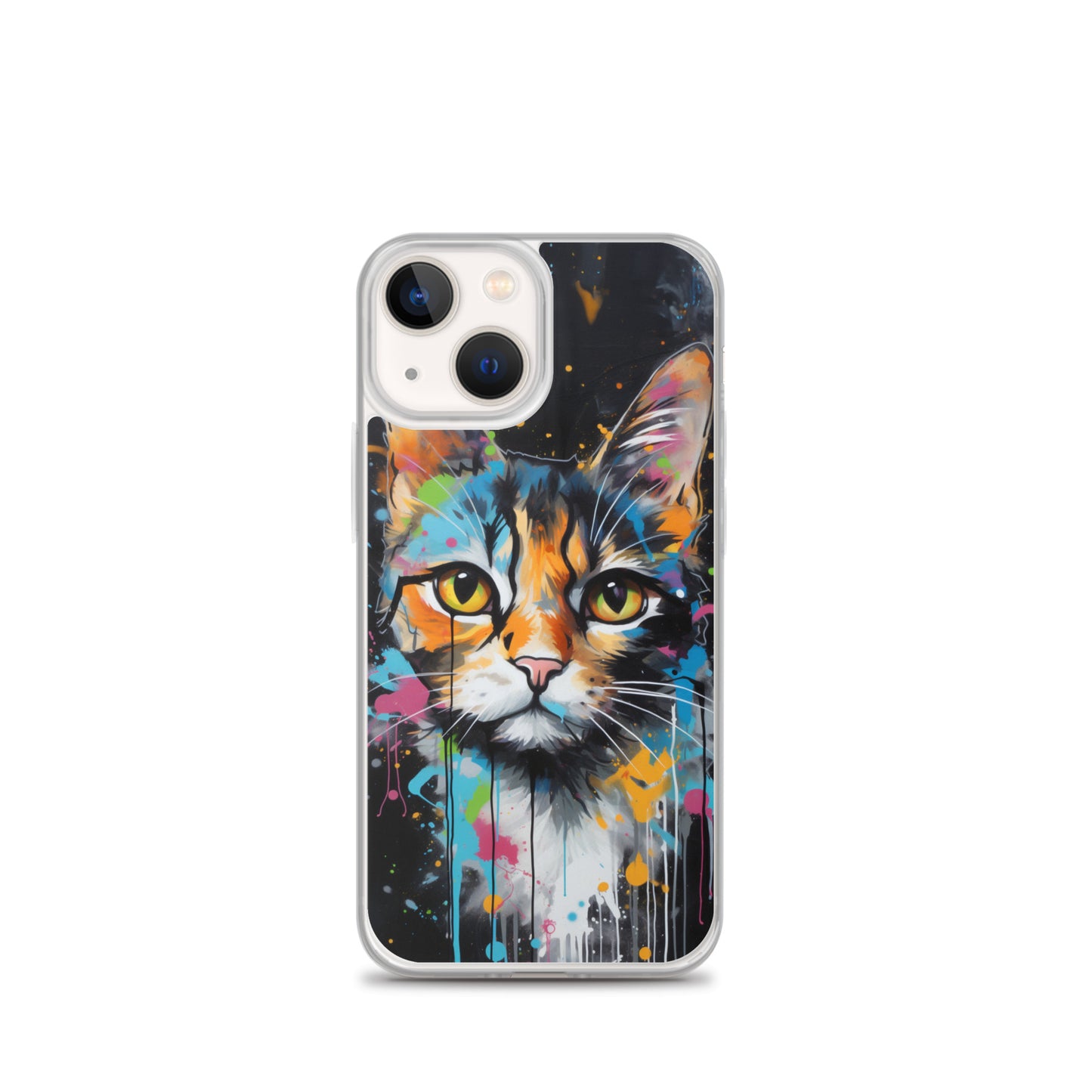 Graffiti Calico Cat iPhone Case