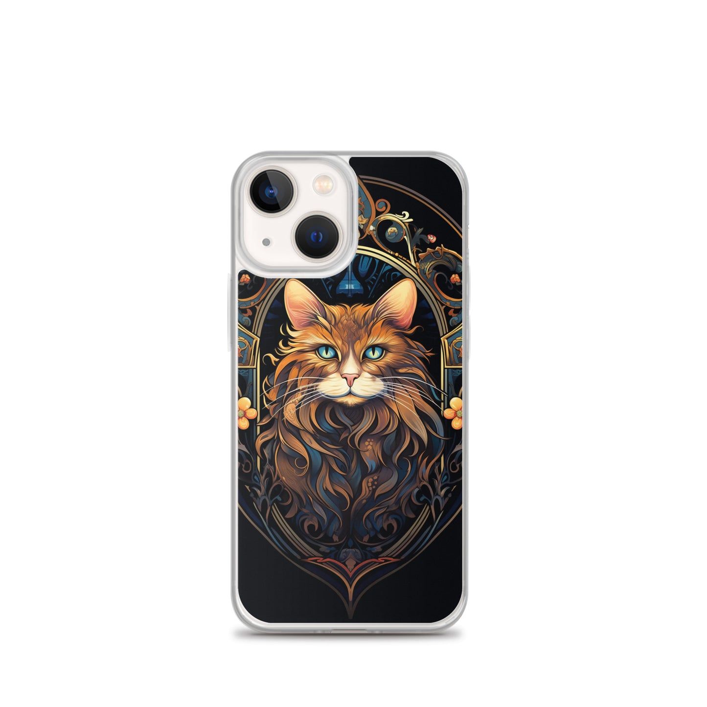 Art Nouveau Cat #3 iPhone Case