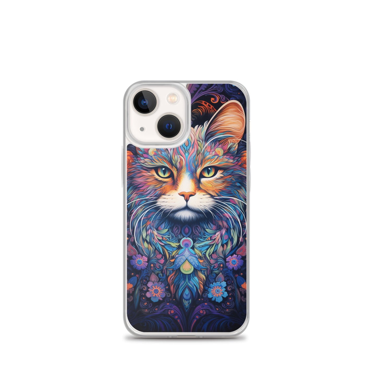 Psychedelic Cat #2 iPhone Case