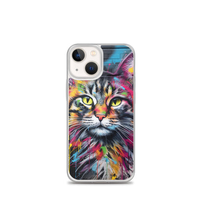 Graffiti Cat iPhone Case
