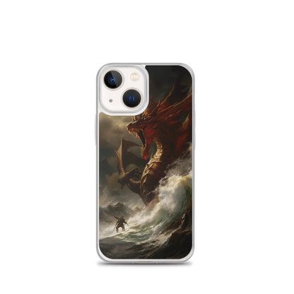 Dragon Battle iPhone Case