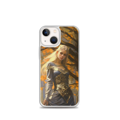 Dungeons and Dragons Female Elf iPhone Case