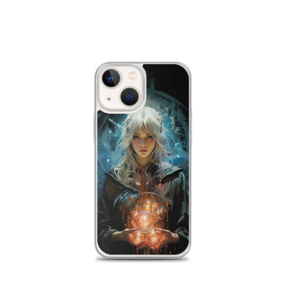 Dungeons and Dragons Female Elf Sorcerer iPhone Case