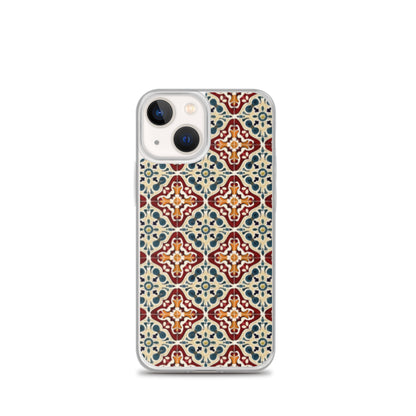 iPhone Case Classic Encaustic Tile Red