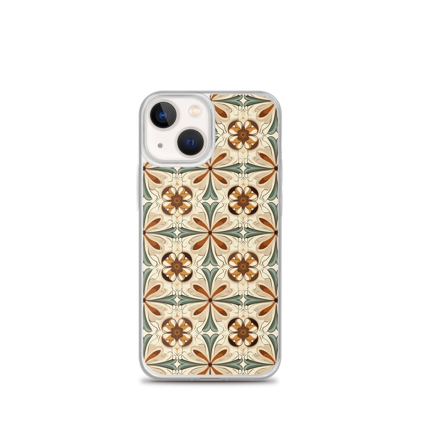 iPhone Case Ornate Leaves Tile