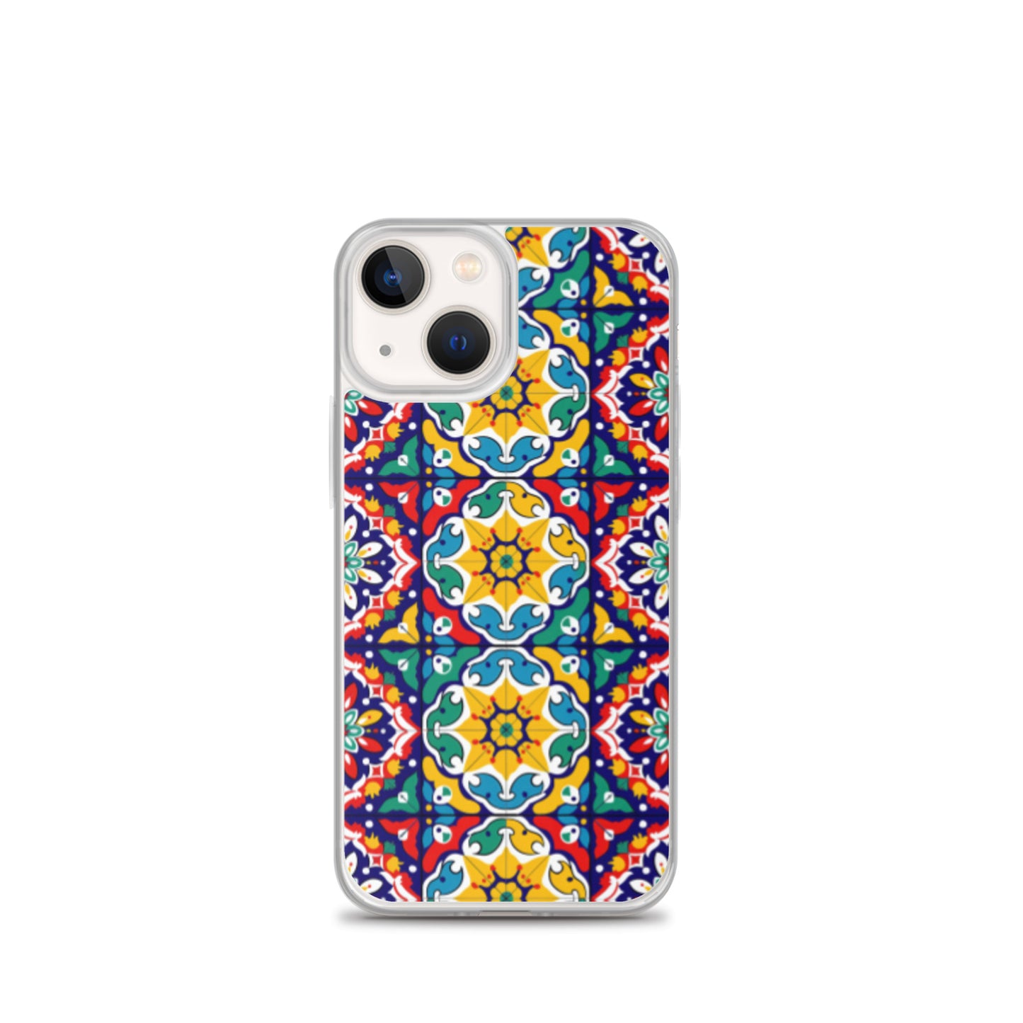 iPhone Case Talavera Tiles Red and Yellow