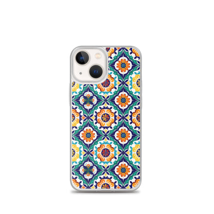 iPhone Case Talavera Tiles Green and Blue