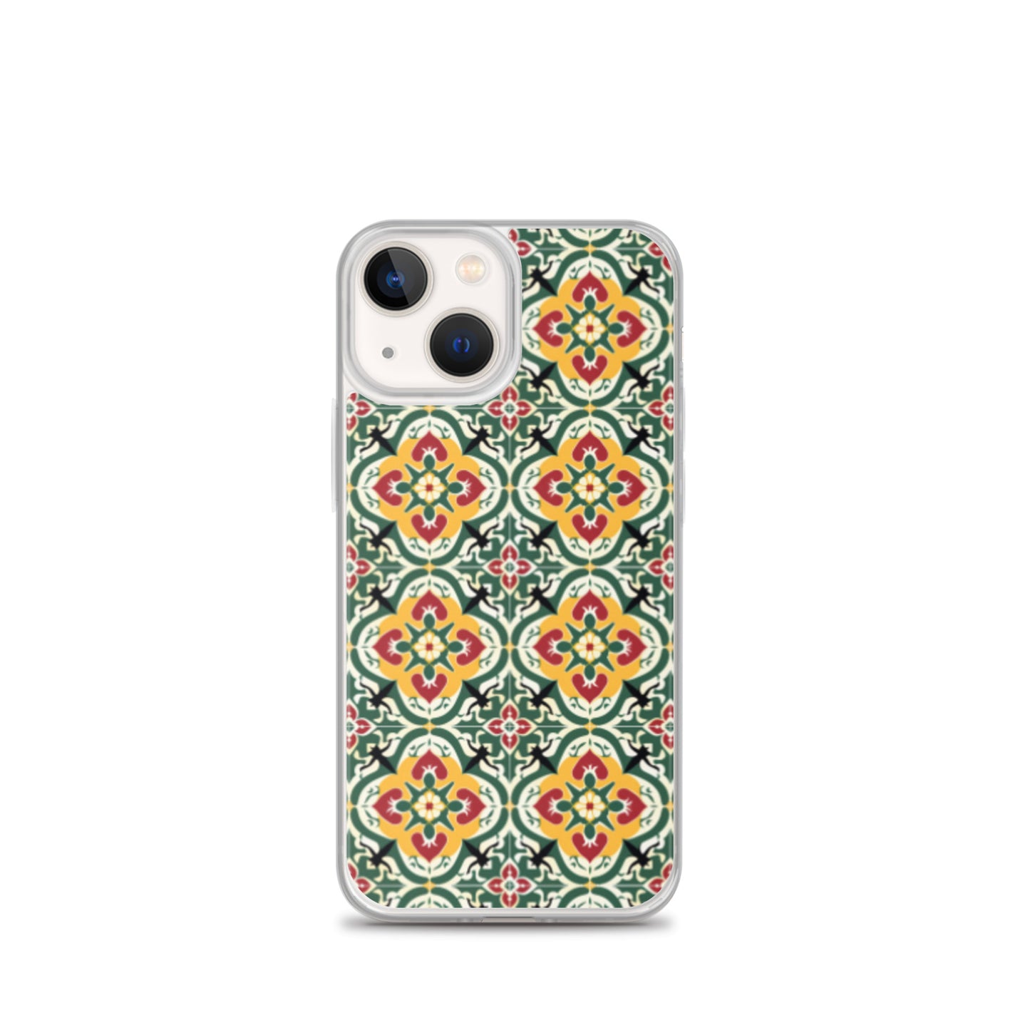 iPhone Case Colorful Traditional Maltese Cement Tile Pattern