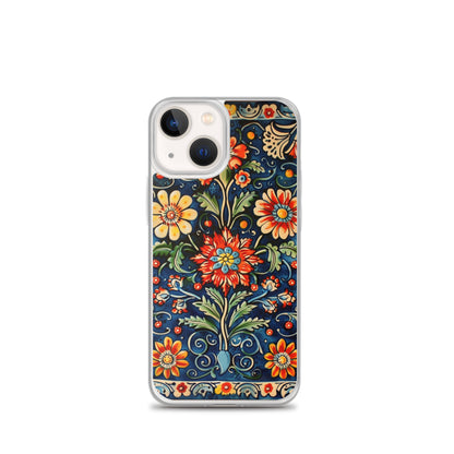 iPhone Case Colorful Flowers Boleslawiec Pottery Tile