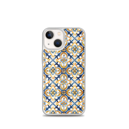 iPhone Case Colorful Spanish Tile Pattern