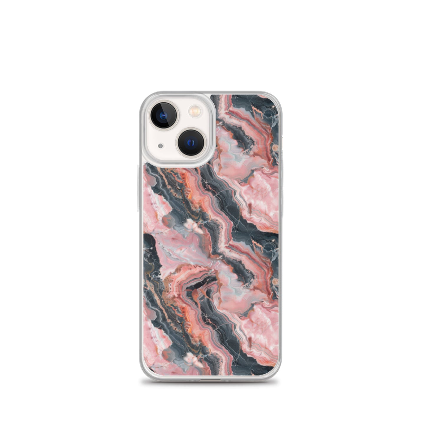 iPhone Case Pink Picasso Marble Pattern